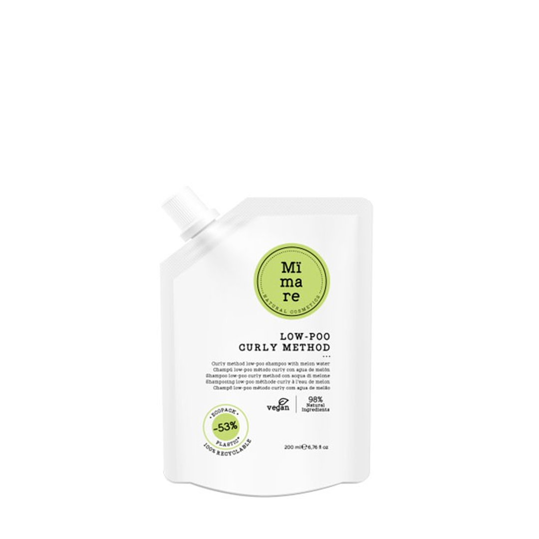 Mimare Curly champú con água de melón