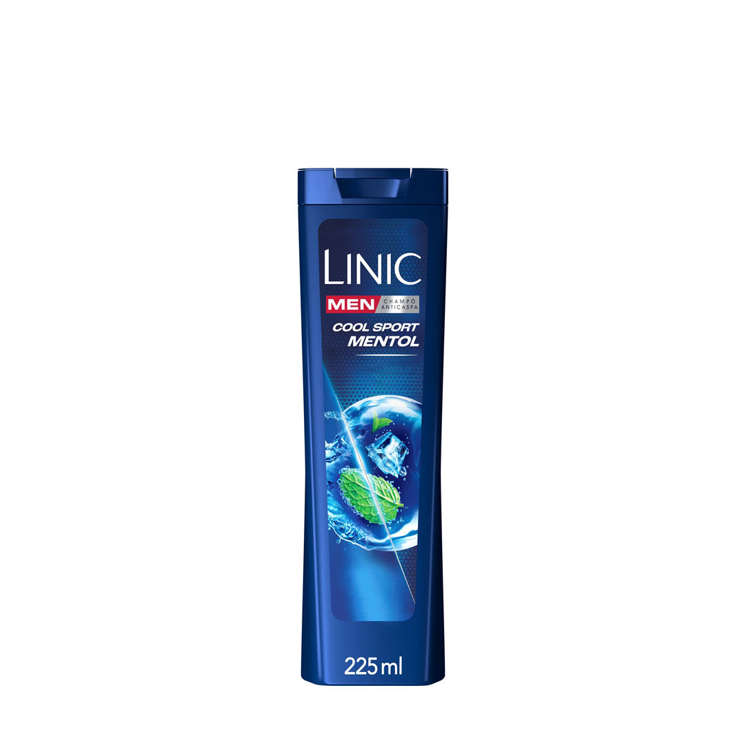 Linic Men shampoing cool sport mentol