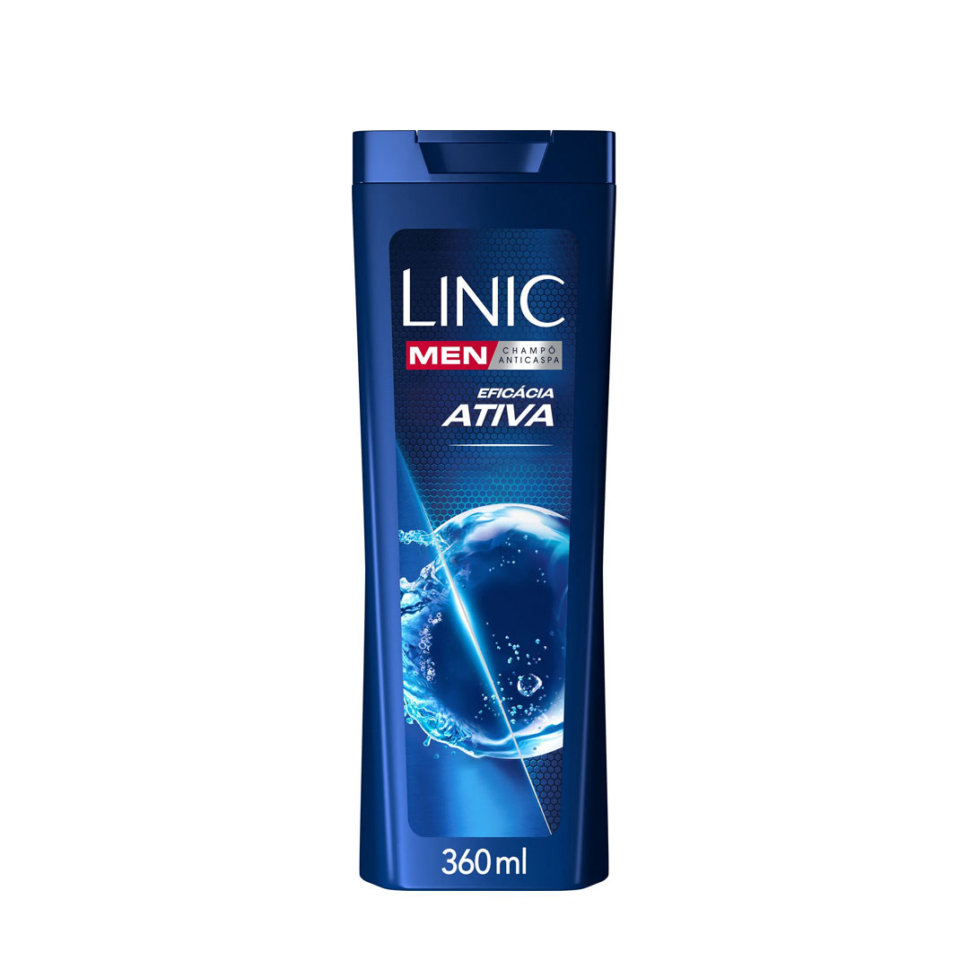 Linic Men champô 2 em 1 eficácia ativa
