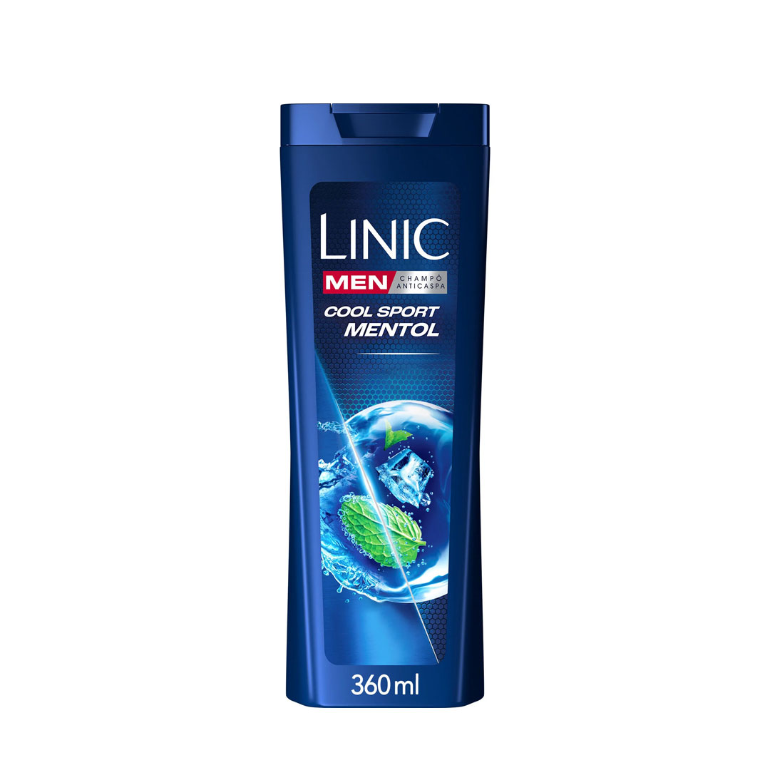 Linic Men champô cool sport mentol