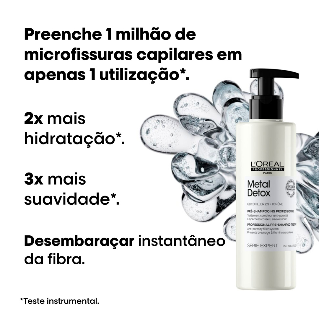 Loreal SE Metal Detox pré champô