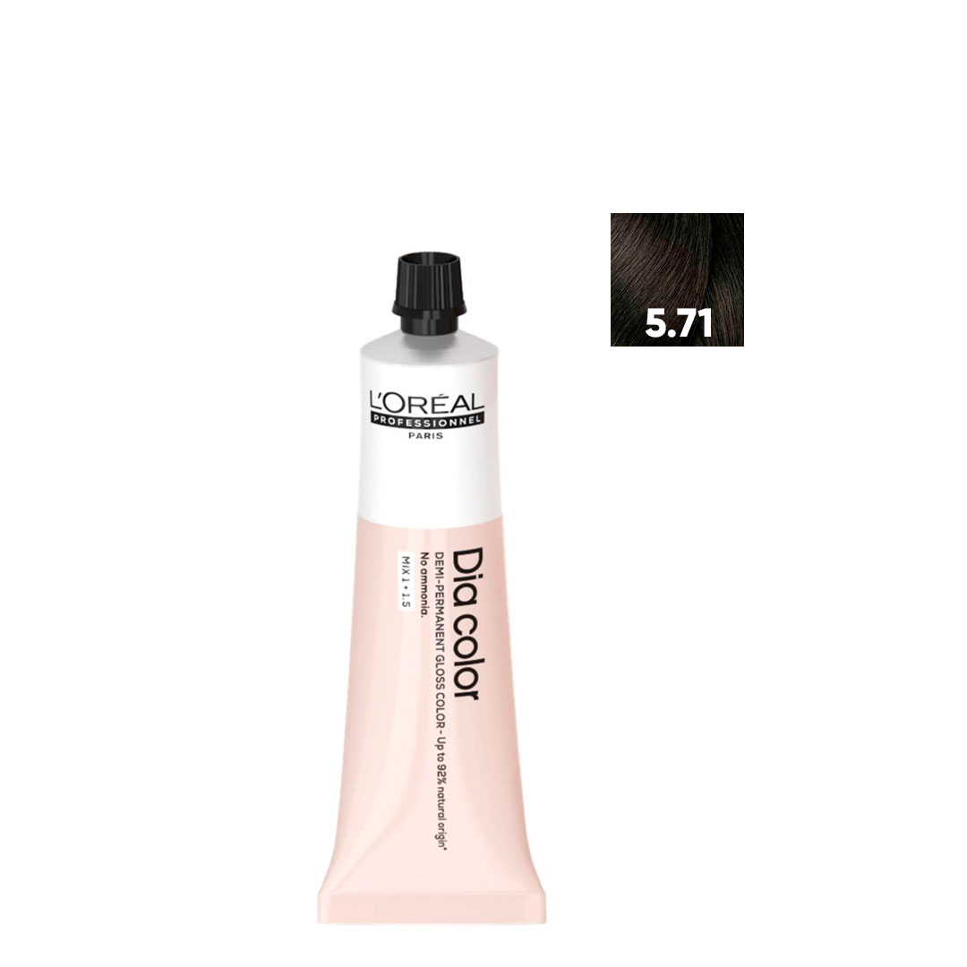 Loreal Diacolor coloração 5.71