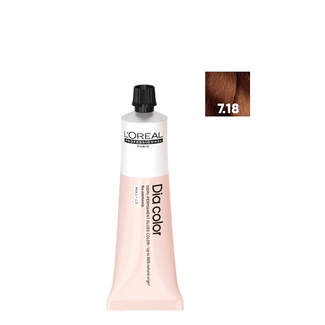 Loreal Diacolor coloring 7.18