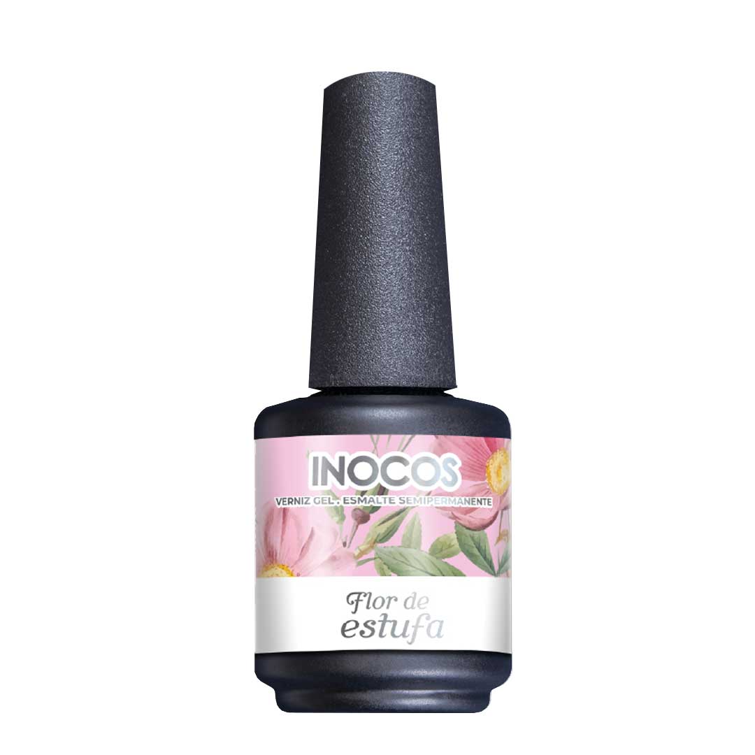 Inocos verniz gel Rose Garden FL2 flor de estufa magenta pastel
