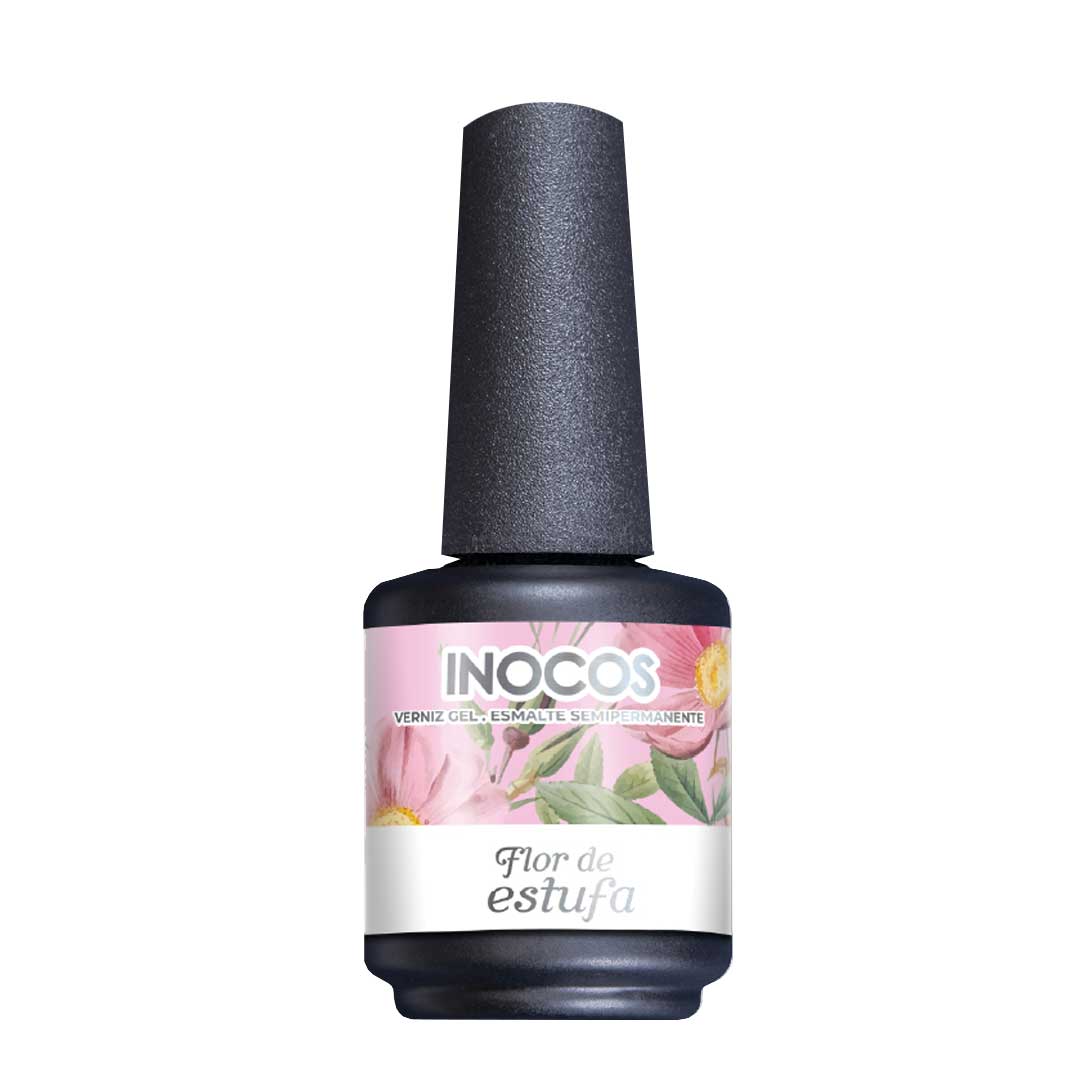 Inocos verniz gel Rose Garden FL2 flor de estufa magenta pastel