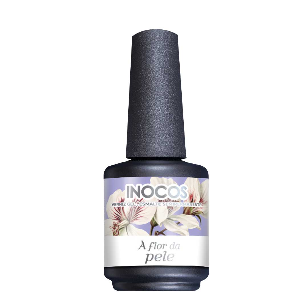 Inocos esmalte gel Rose Garden FL3 flor da pele amatista pastel