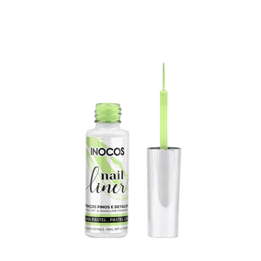 Inocos Nail Liner citron avec pastel