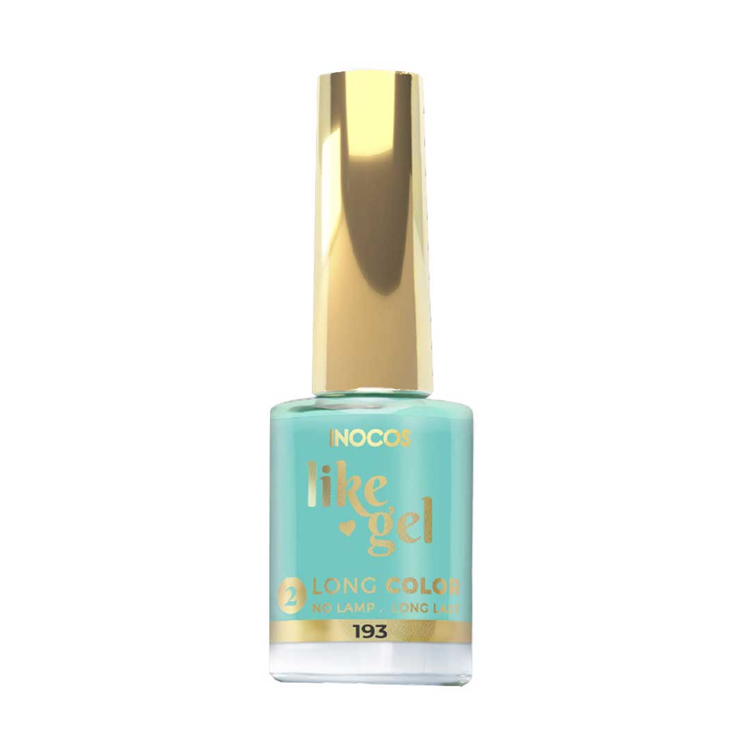 Inocos Like Gel esmalte de uñas efecto gel 193 esmeralda pastel