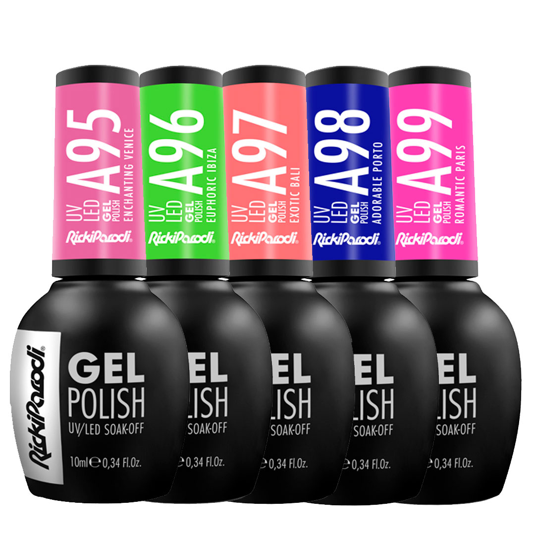 Rickiparodi esmalte de uñas de gel colleción Vacation's Destinations