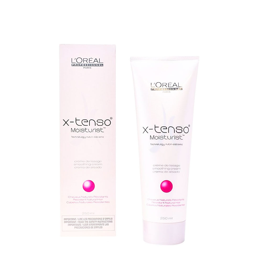 Loreal X-Tenso creme de alisamento cabelos resistentes