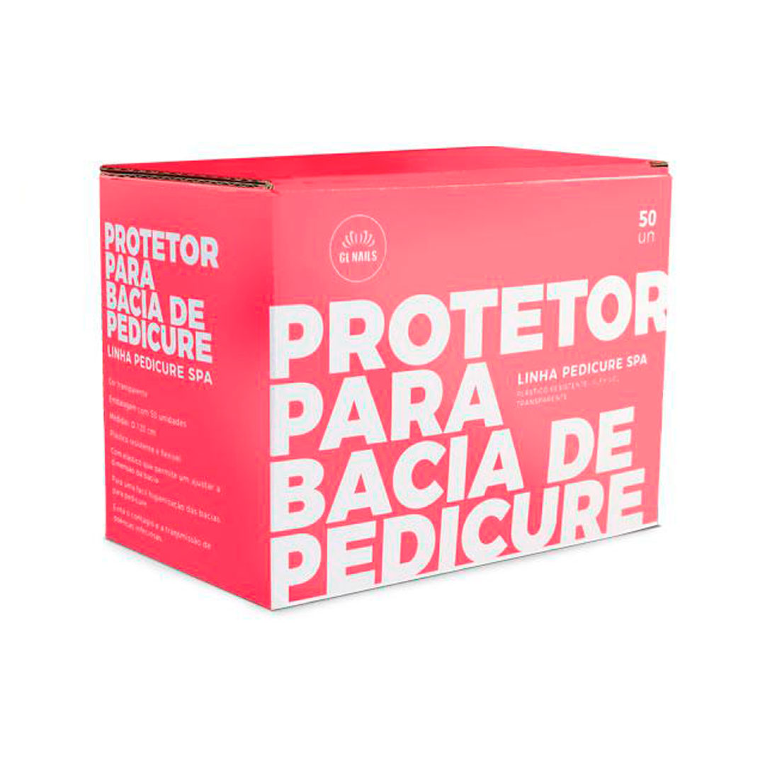 GL Nails protetor para bacia de pedicure caixa 50uni.