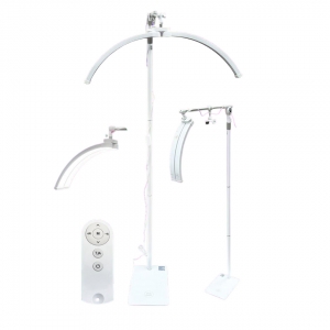 GL Nails candeeiro led meia lua branco com pé