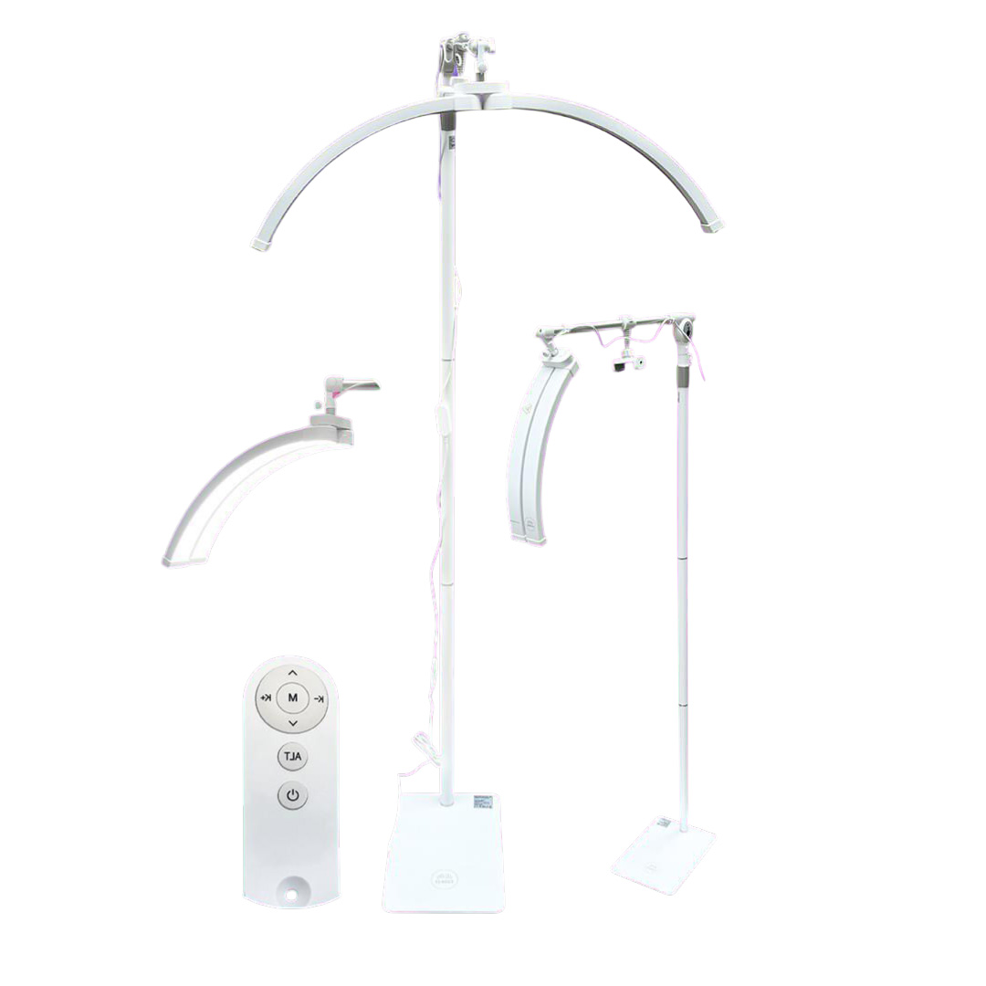 GL Nails candeeiro led meia lua branco com pé