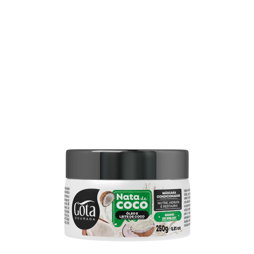Gota Dourada Nata de Coco masque