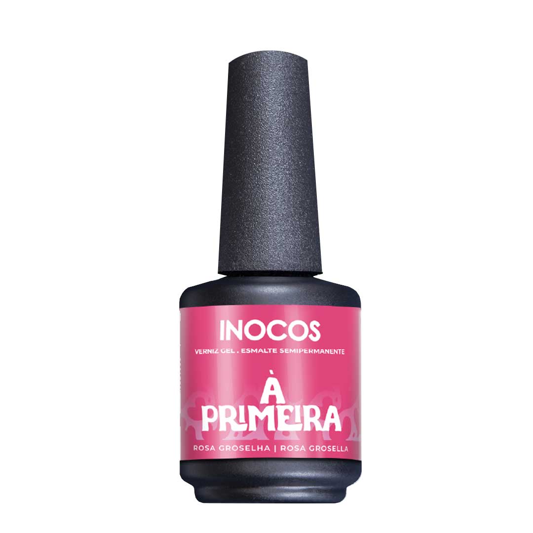 Inocos verniz gel Acertar em cheio à primeira NL4 rosa groselha