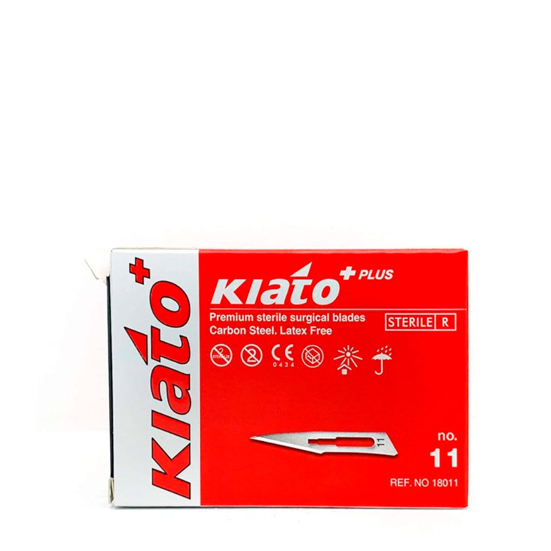 Kiato Plus lames de scalpel boîte 100 unités nº 11