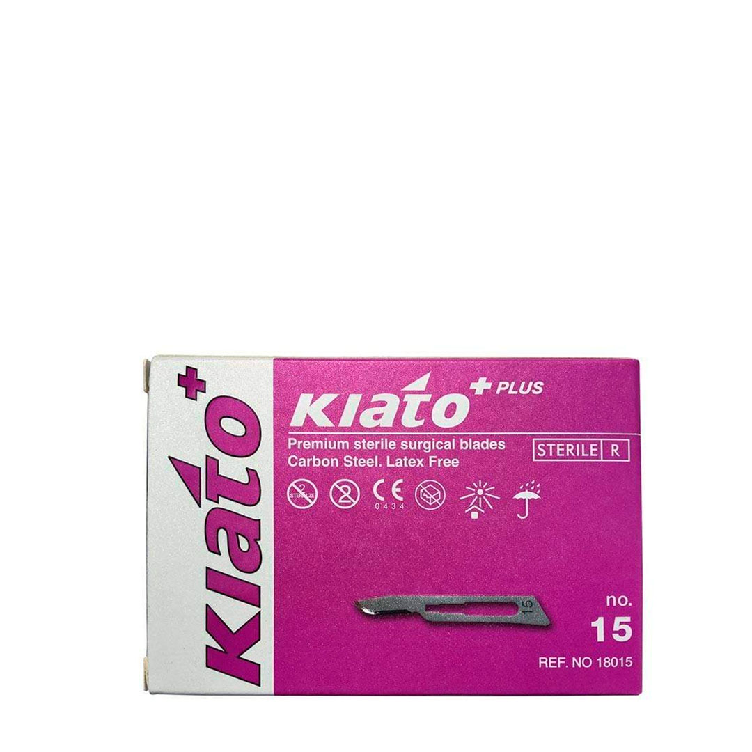 Kiato Plus lames de scalpel boîte 100 unités nº 15