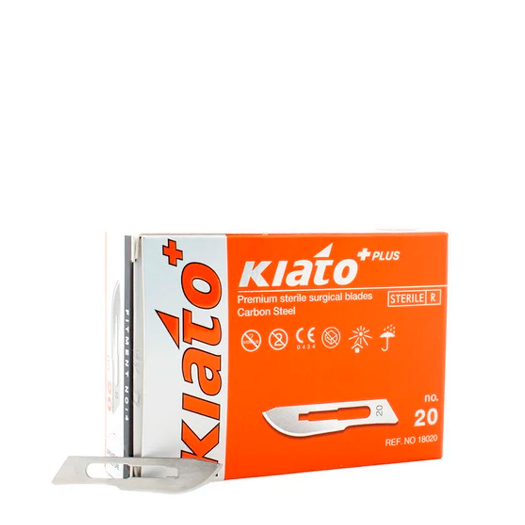 Kiato Plus box 100 units scalpel blades nº 20