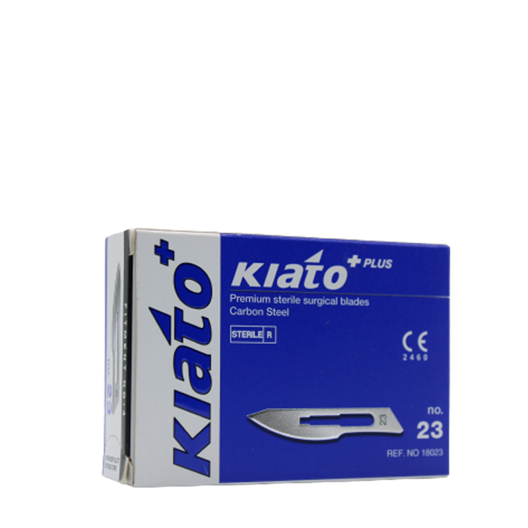 Kiato Plus lames de scalpel boîte 100 unités nº 23
