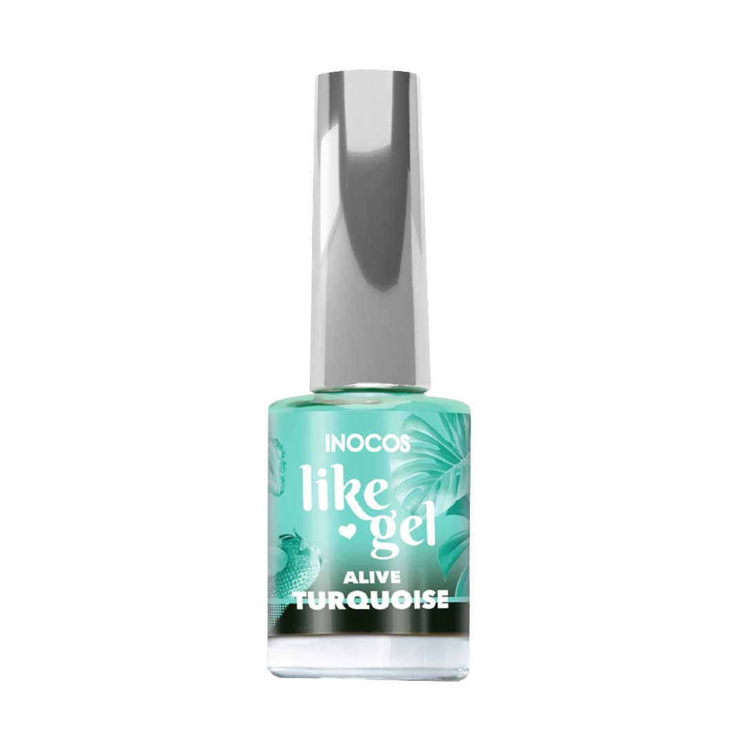 Inocos Like Gel vernis à ongles effet gel alive turquoise