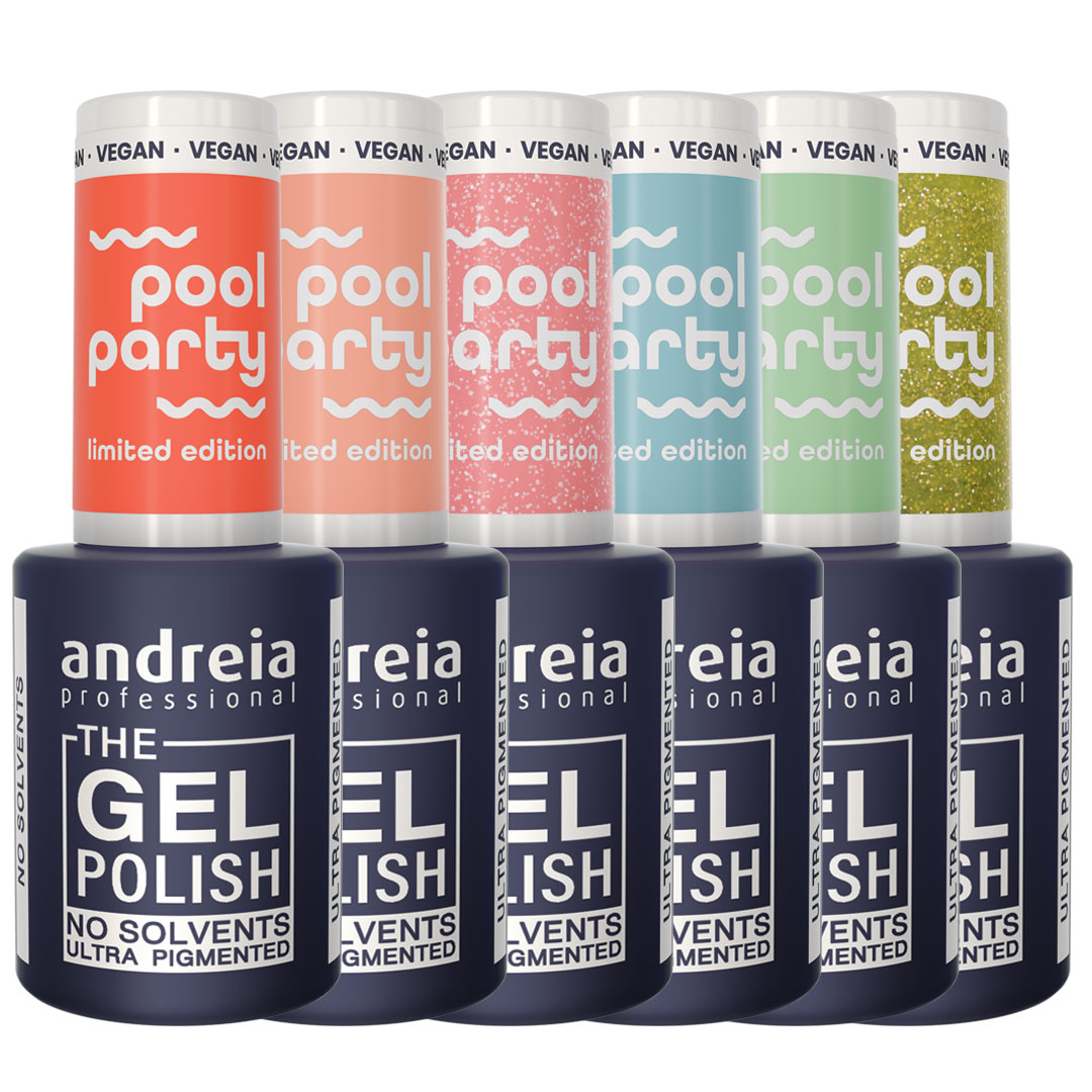 Andreia gel nail polish colection Pool Party
