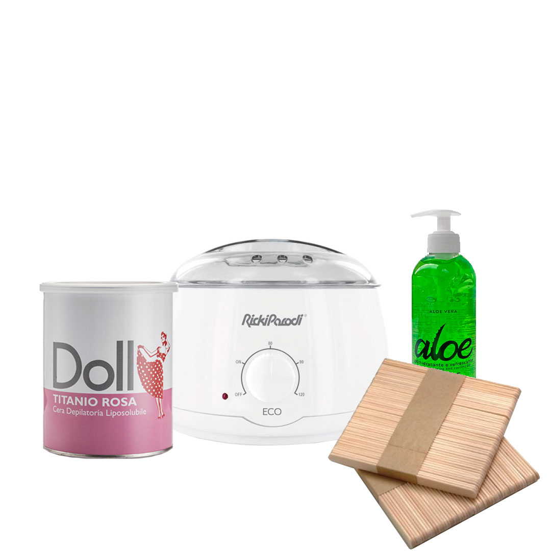 Kit depilation essencial 3