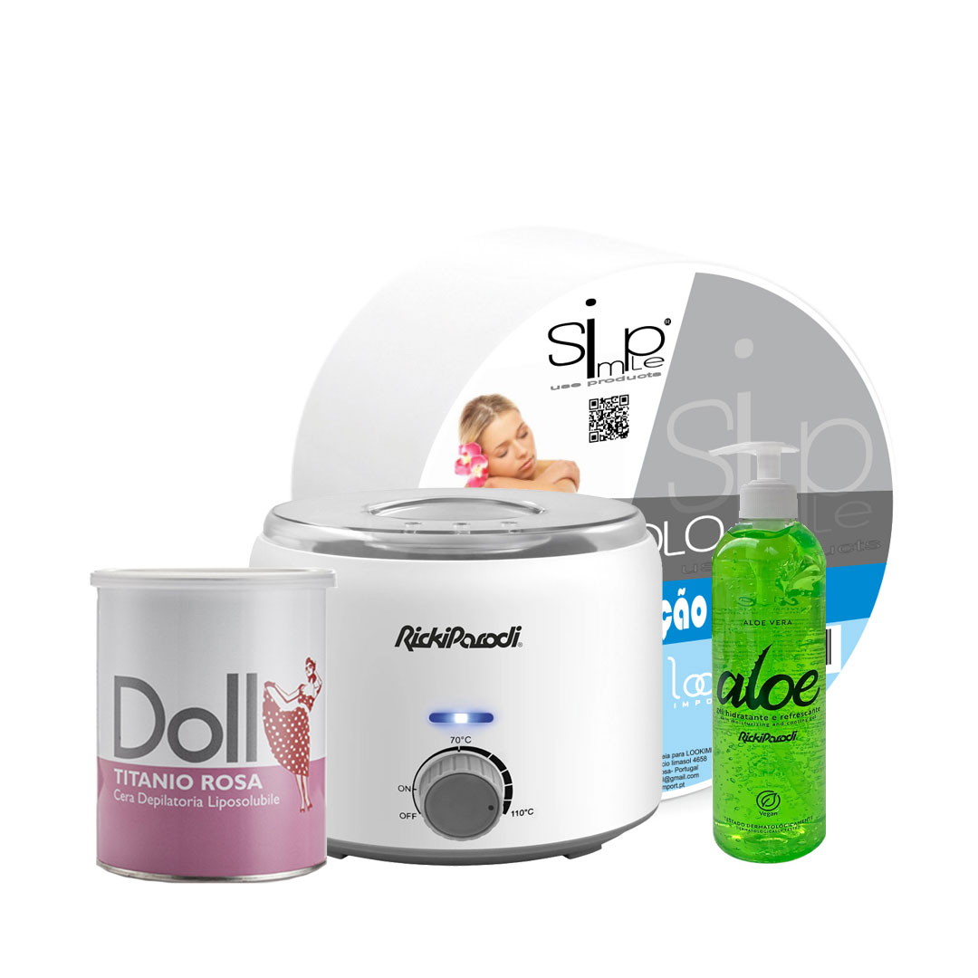 Kit depilação básico 3