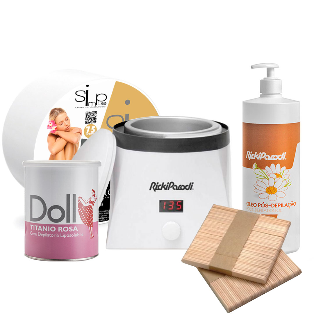 Kit depilação expert 1