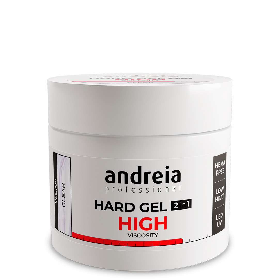 Andreia Hard high viscosity nail building gel transparente