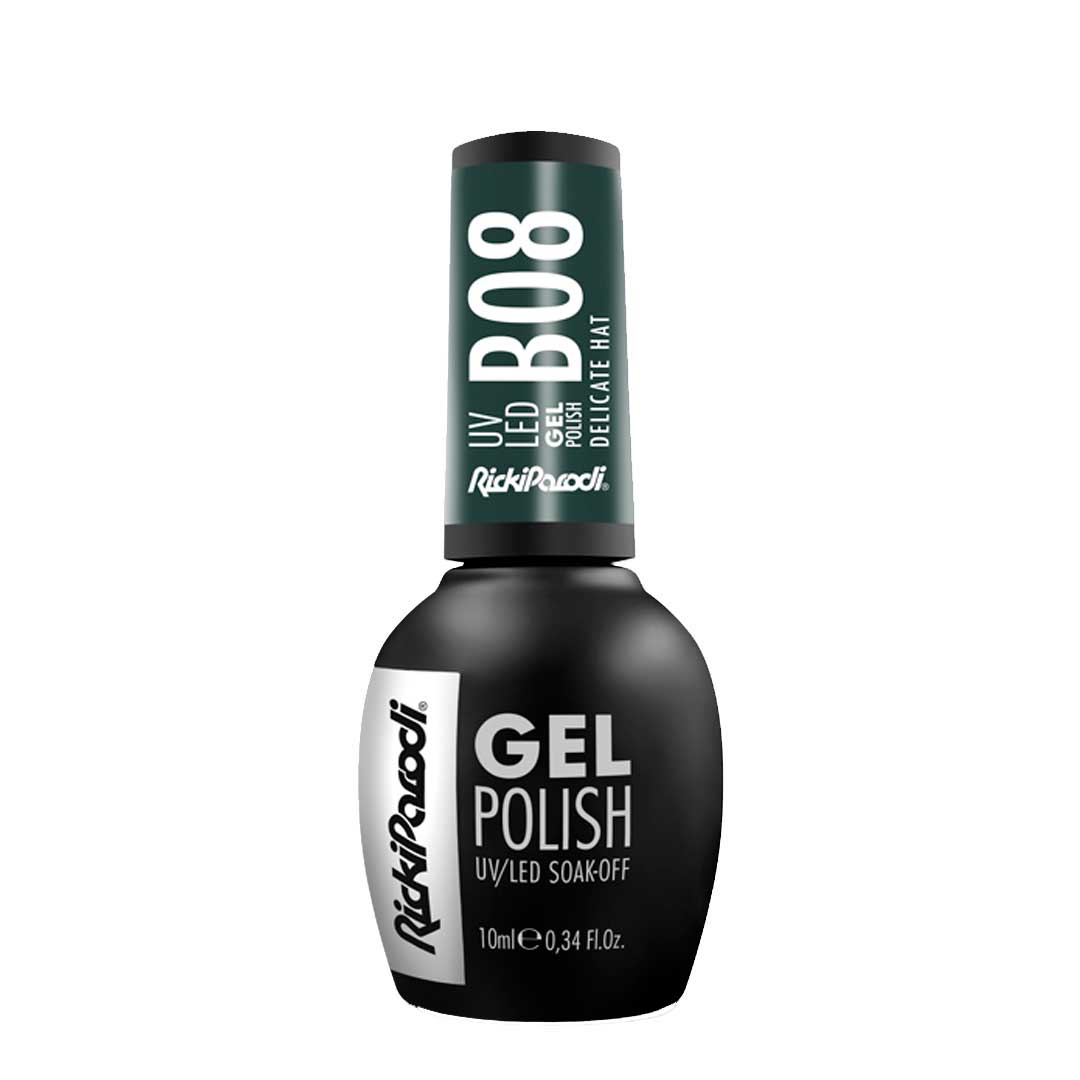 Rickiparodi verniz de unhas de gel B08 Delicate Hat