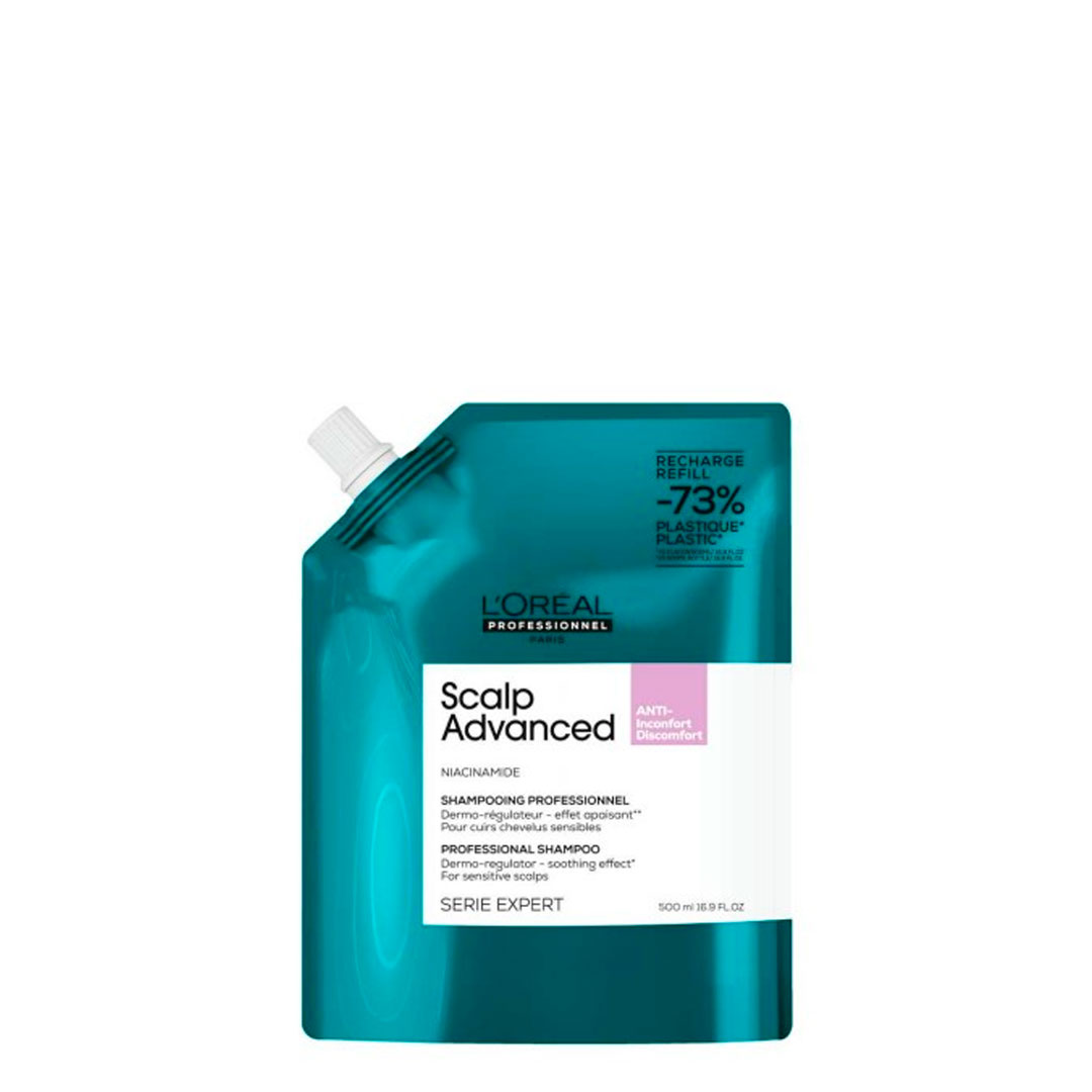 Loreal SE Scalp Advanced champô anti discomfort recarga