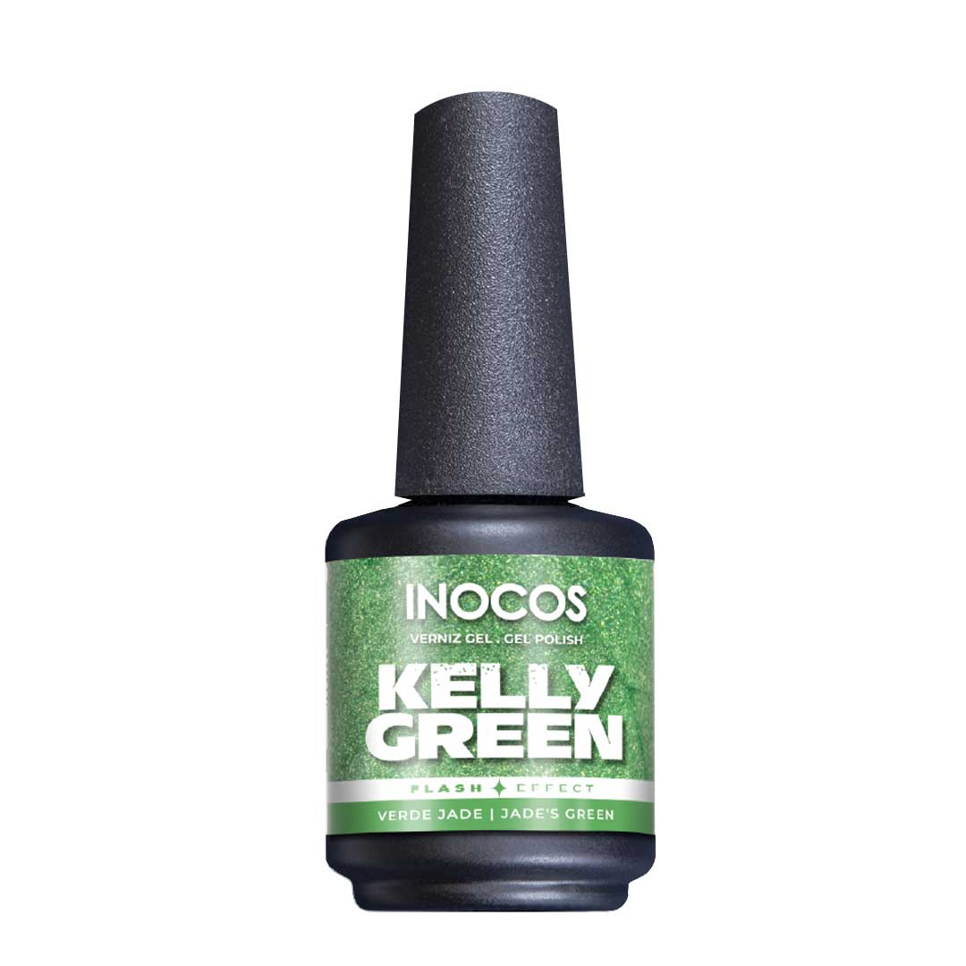 Inocos esmalte gel Flash Back 80s kelly green FB3