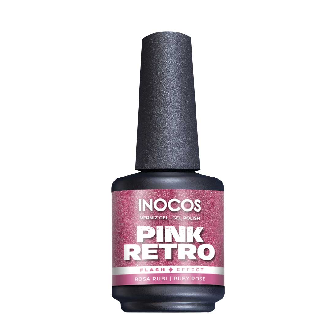 Inocos verniz gel Flash Back 80s pink retro FB4