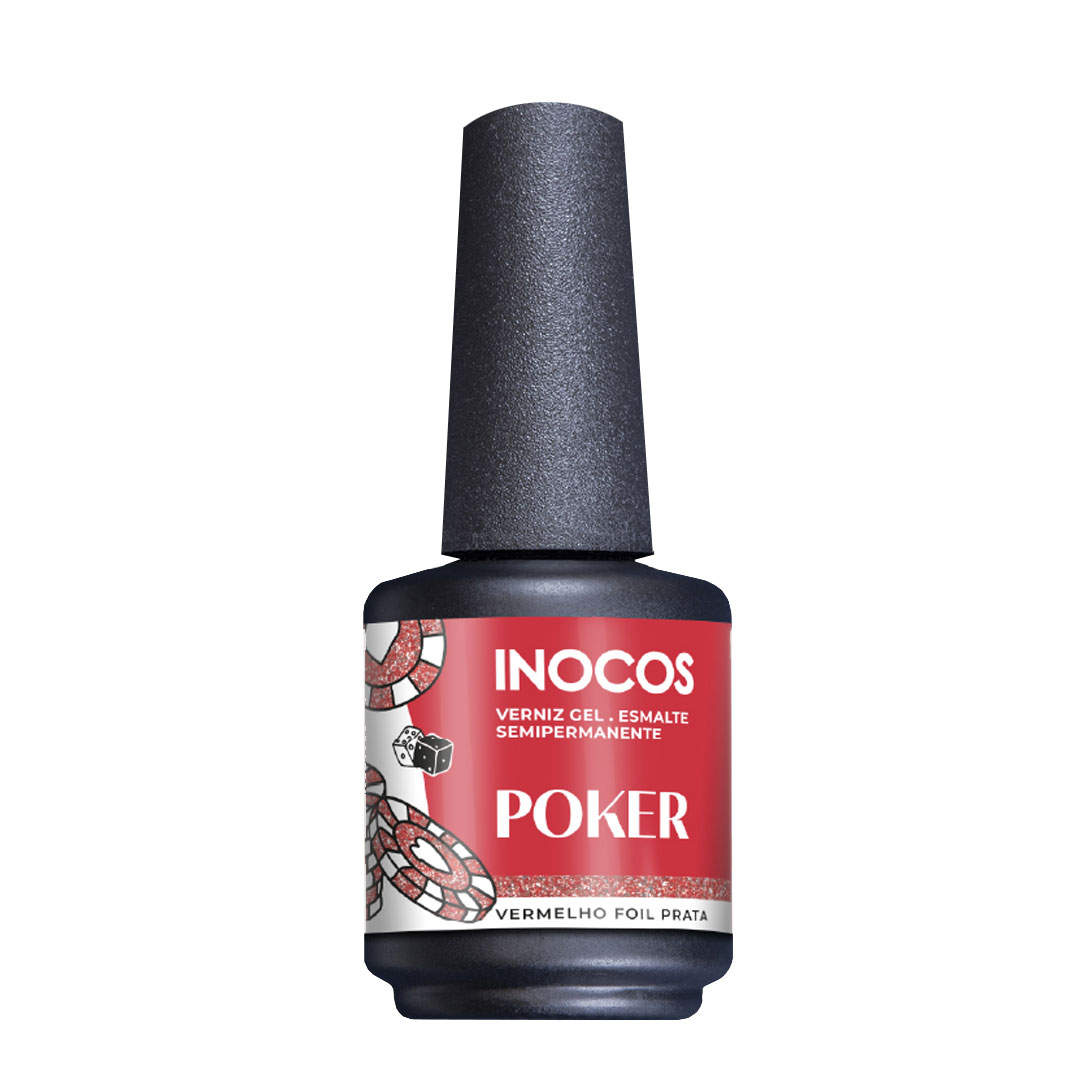 Inocos verniz gel Dama de Copas Poker QH8