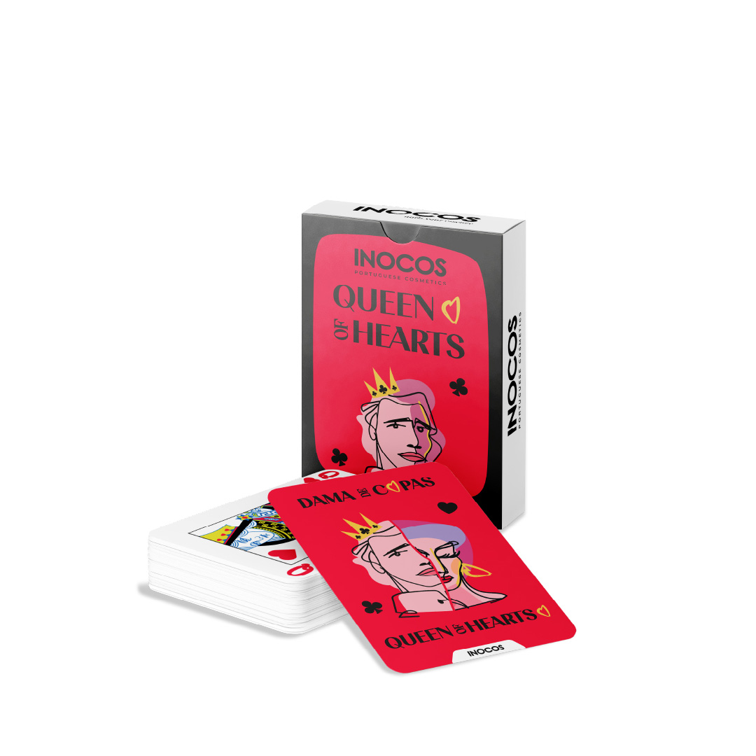 Inocos baralho de cartas Dama de Copas