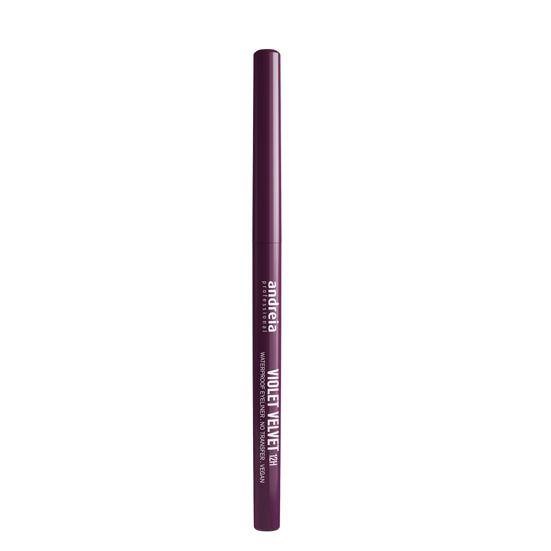 Andreia makeup waterproof eyeliner violet velvet