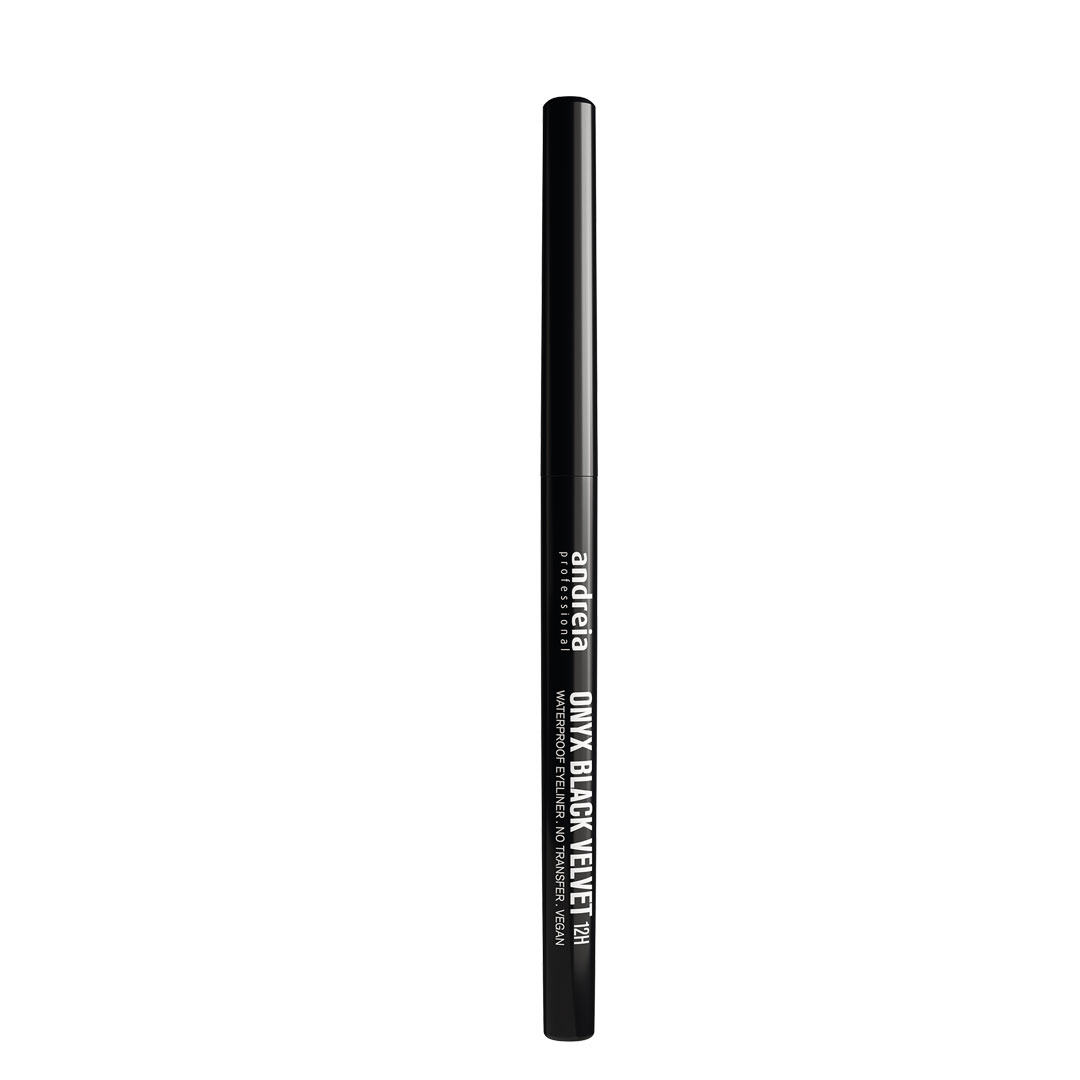 Andreia makeup waterproof eyeliner onix black velvet