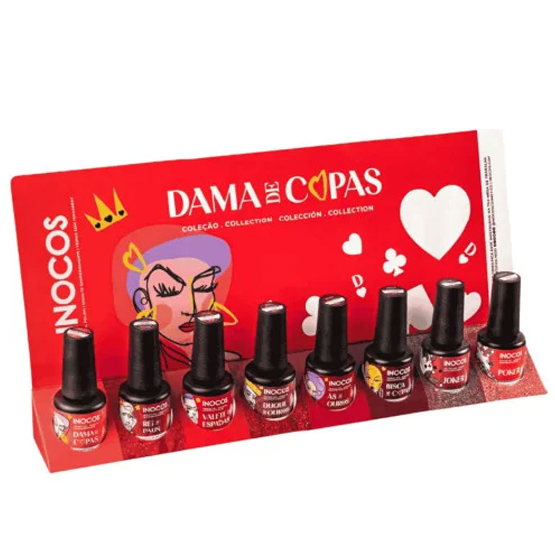 Inocos verniz gel coleção Dama de Copas