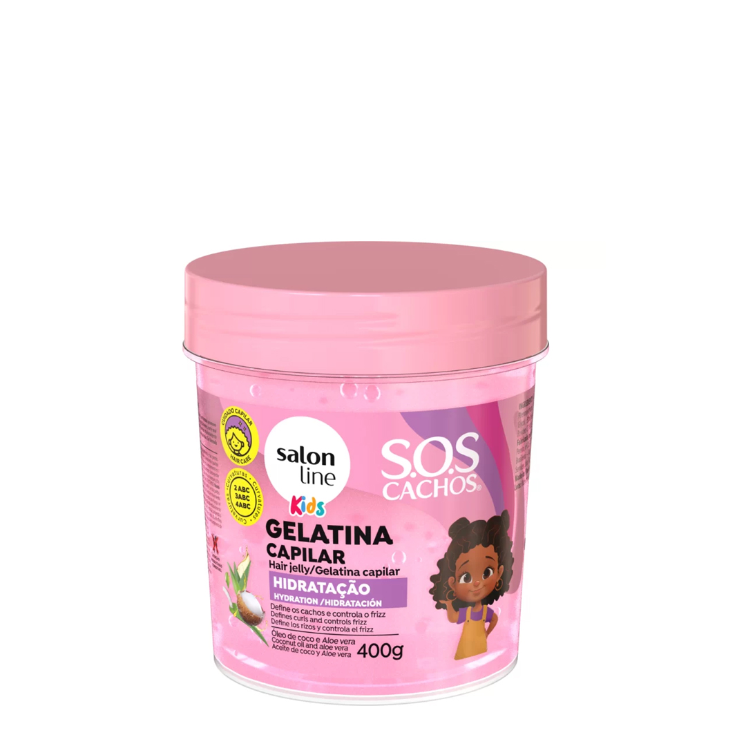 Salon Line SOS Cachos kids gélatine d'hydratation