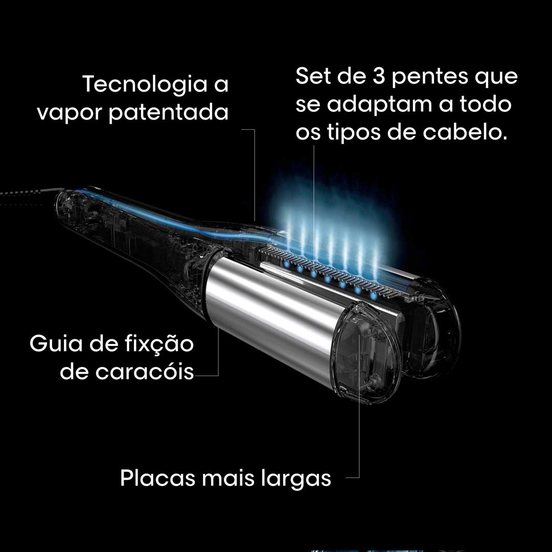 Loreal Steampod 4.0 Glacial Utopia placa alisamento