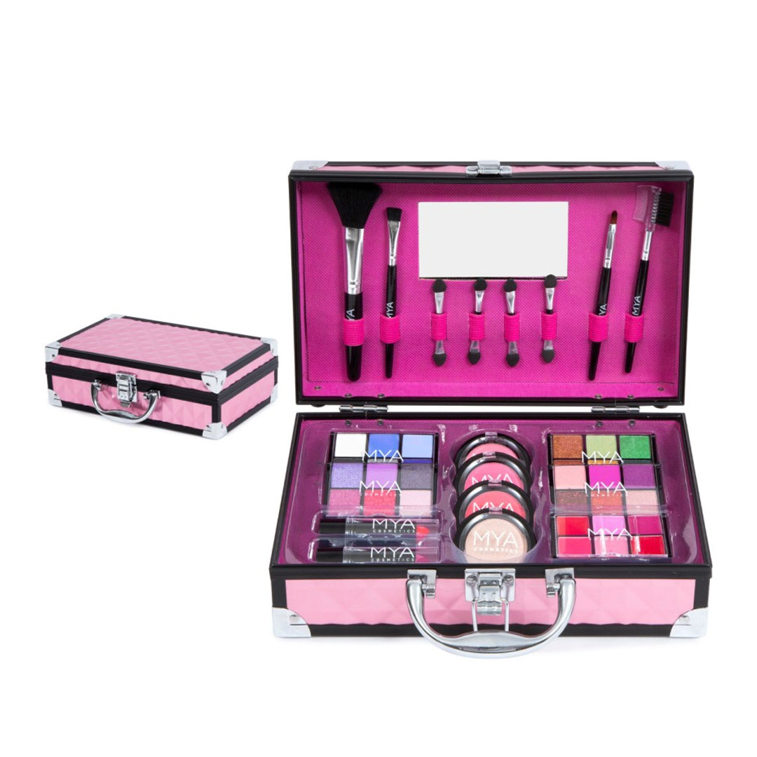 Mya makeup kit bon voyage pink/black ref410034