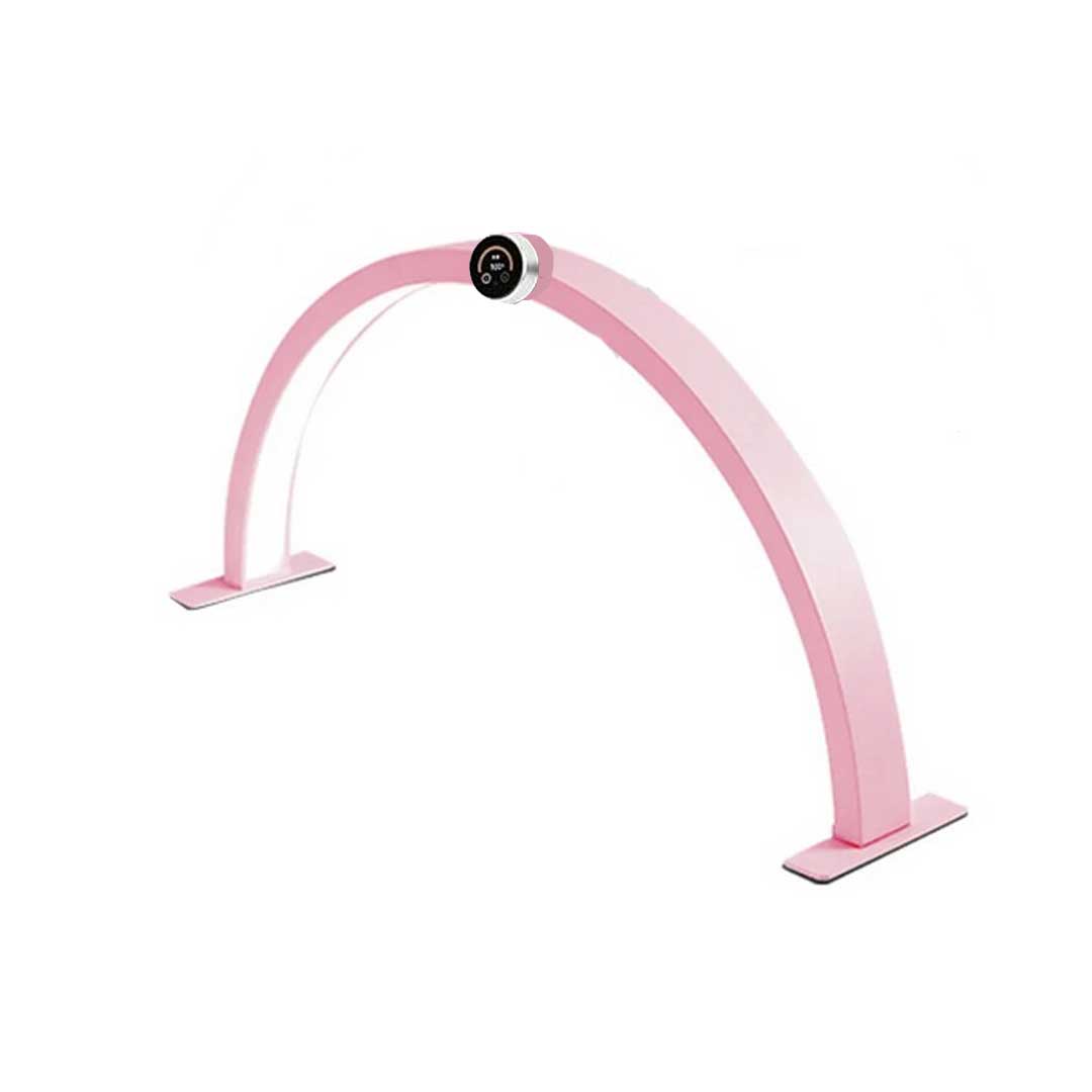 Lookimport candeeiro de mesa smart led 180º c/relógio pink