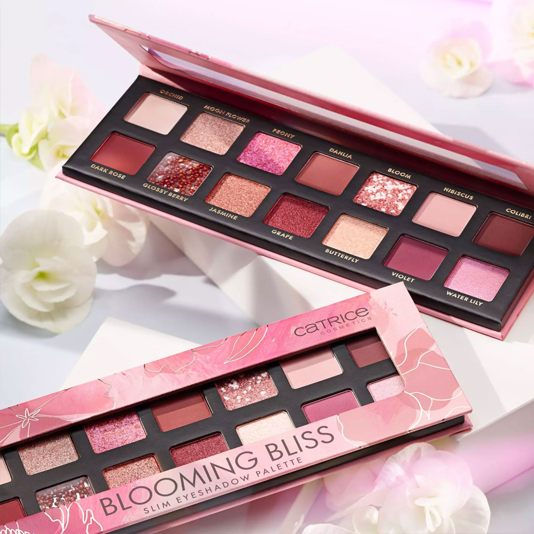Catrice Blooming Bliss slim eyeshadow palette 020