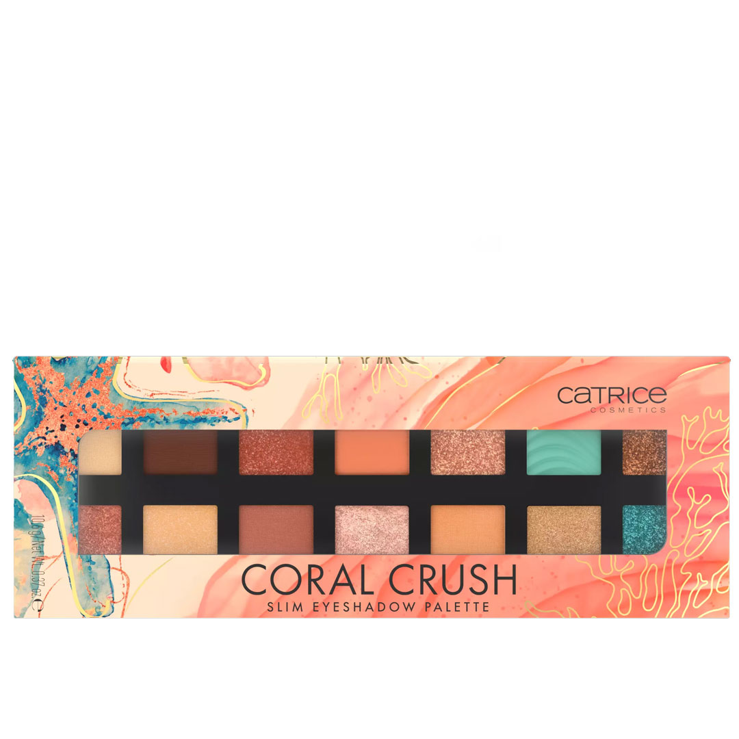Catrice Coral Crush slim eyeshadow palette 030