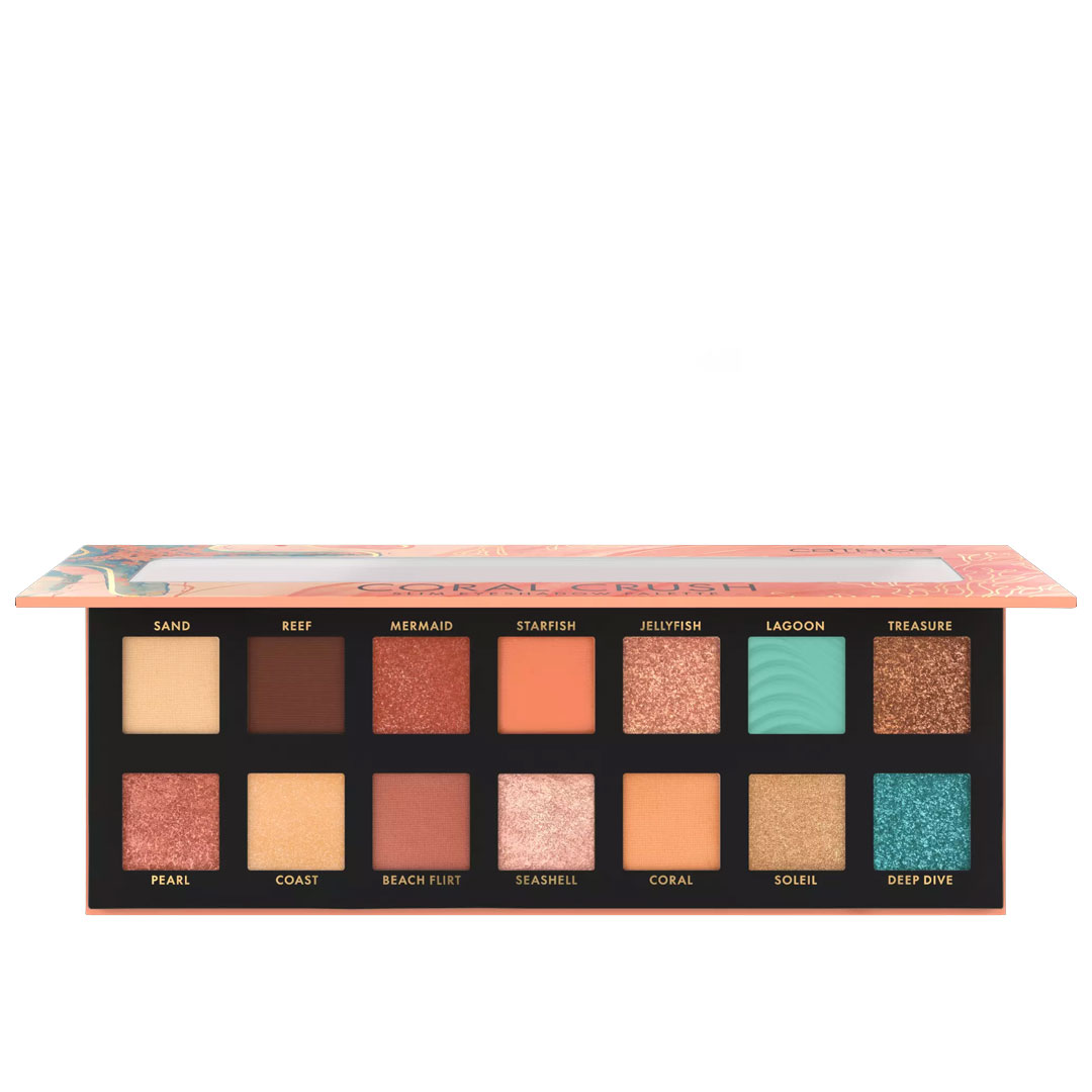 Catrice Coral Crush slim eyeshadow palette 030
