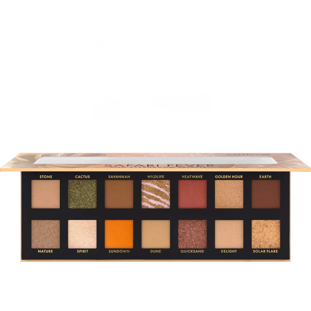 Catrice Safari Fever slim eyeshadow palette 010