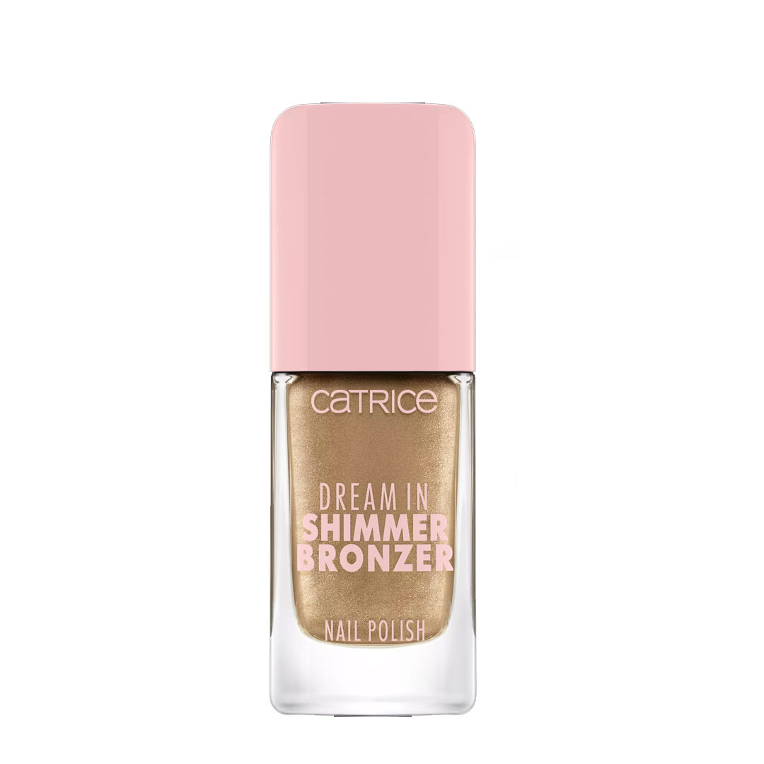 Catrice Dream In shimmer bronzer verniz de unhas 090 golden hour
