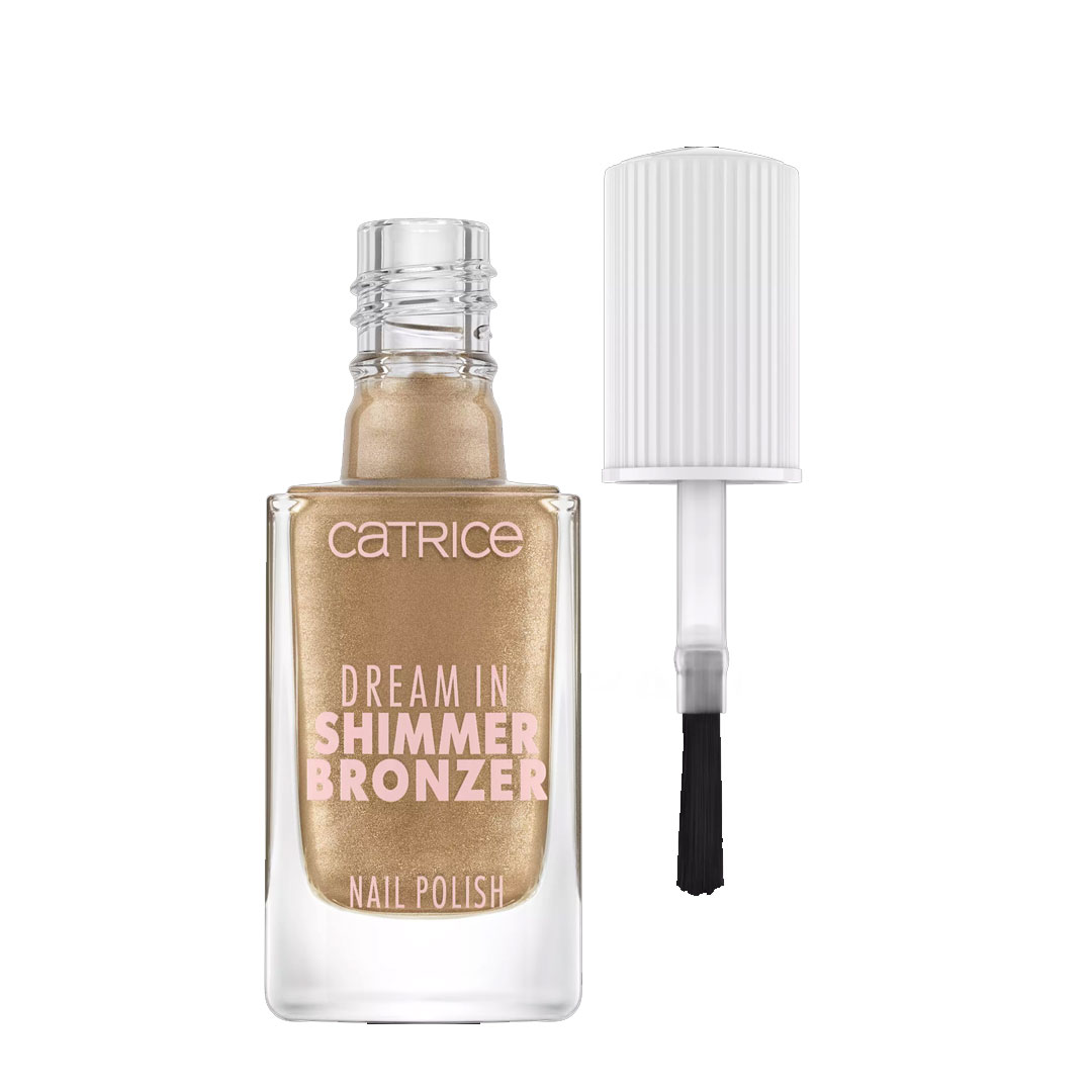 Catrice Dream In shimmer bronzer verniz de unhas 090 golden hour