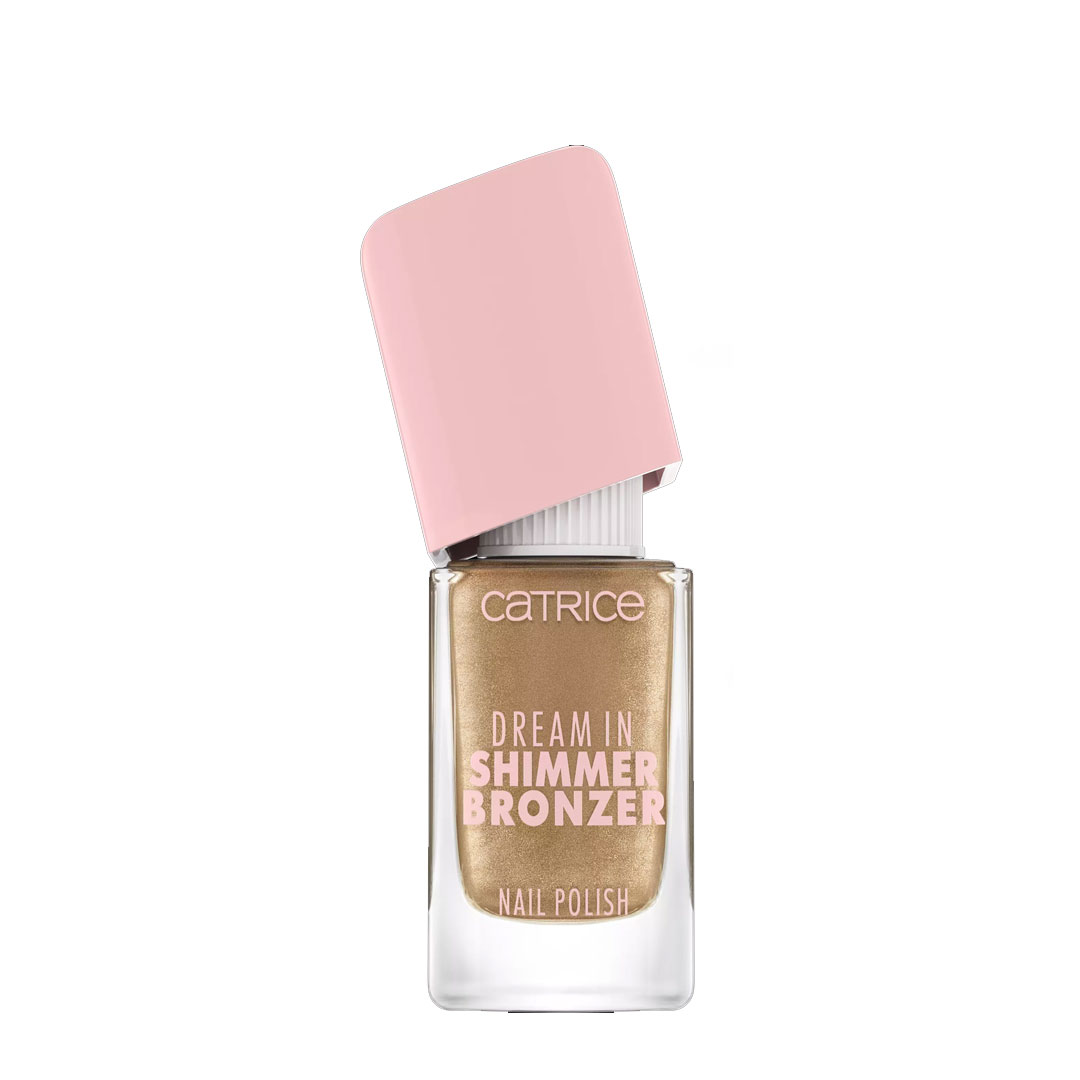 Catrice Dream In shimmer bronzer verniz de unhas 090 golden hour