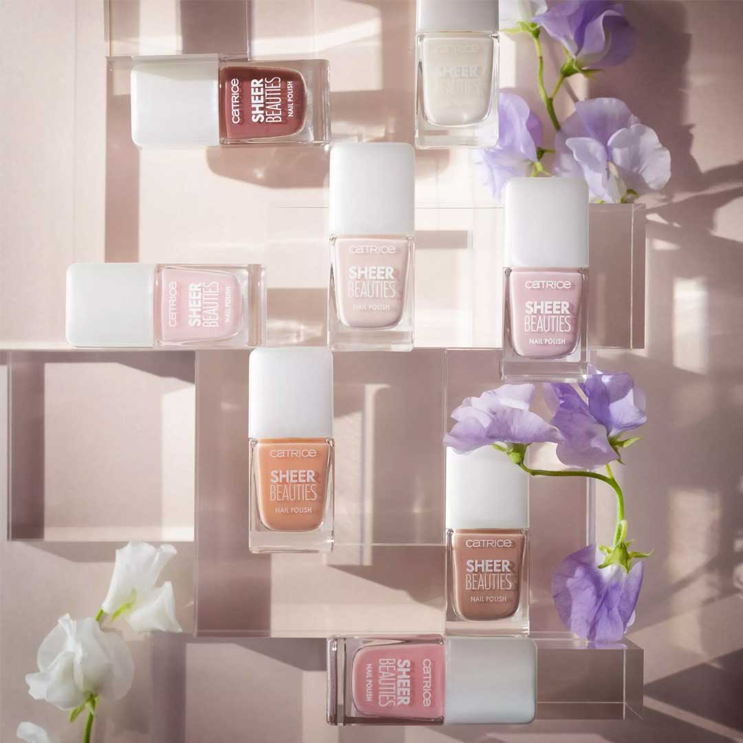 Catrice Sheer Beauties verniz de unhas 010 milky not guilty